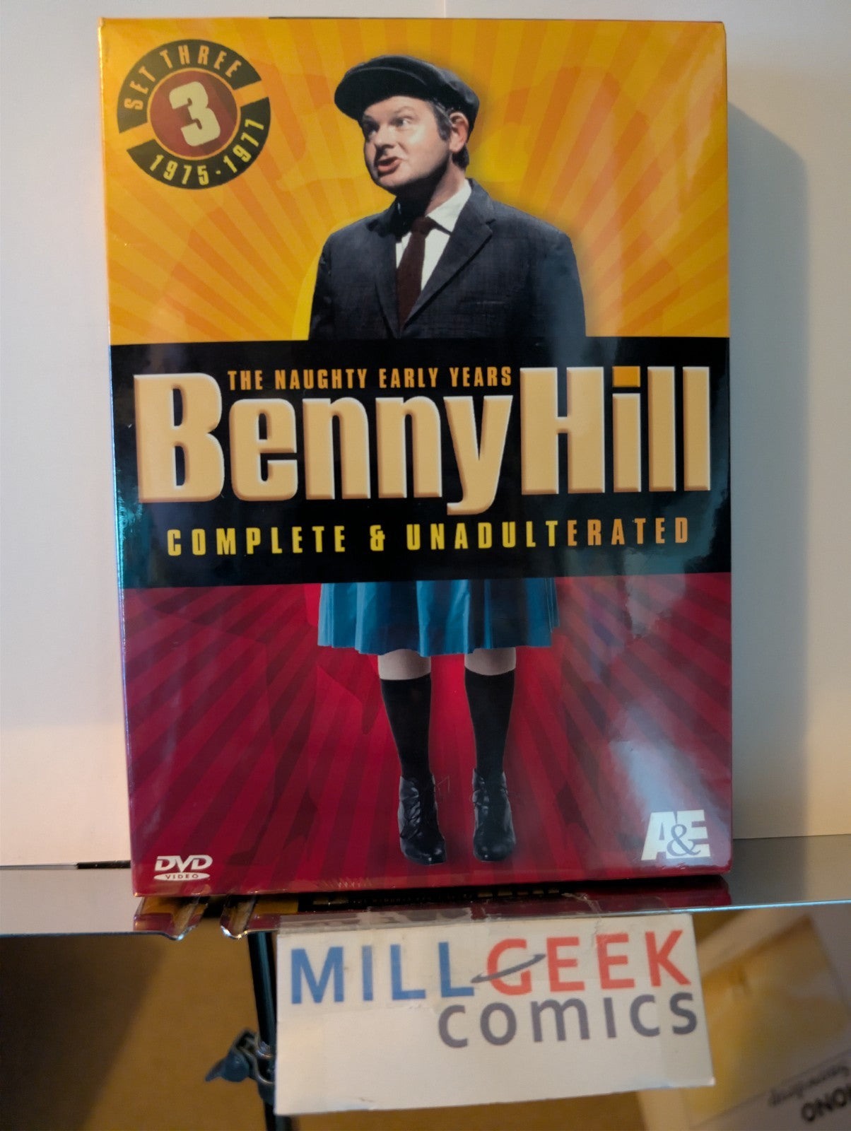 Benny Hill, The Naughty Early Years, Complete & Unadulterated, Sets 1-3 (DVD)-JD