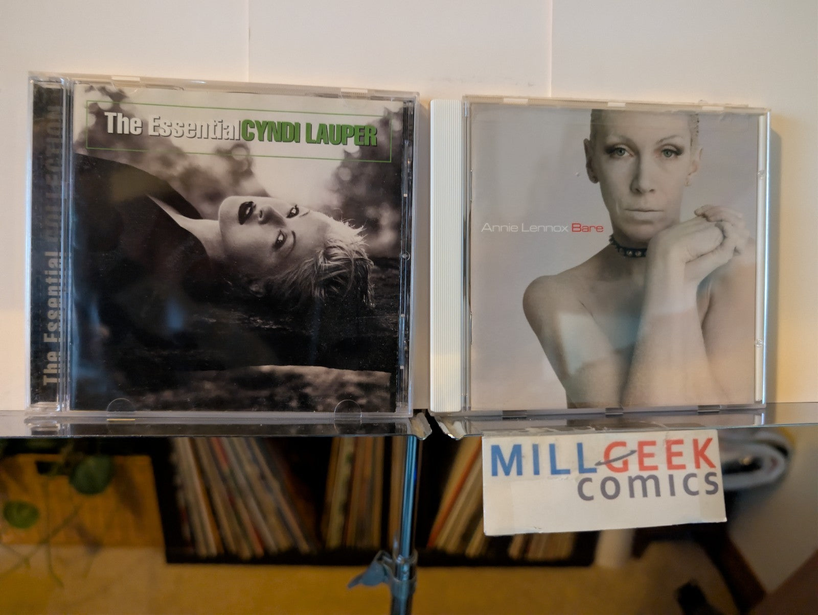 Electronic Pop 2 CD Lot (Cyndi Lauper, Annie Lennox) -JD