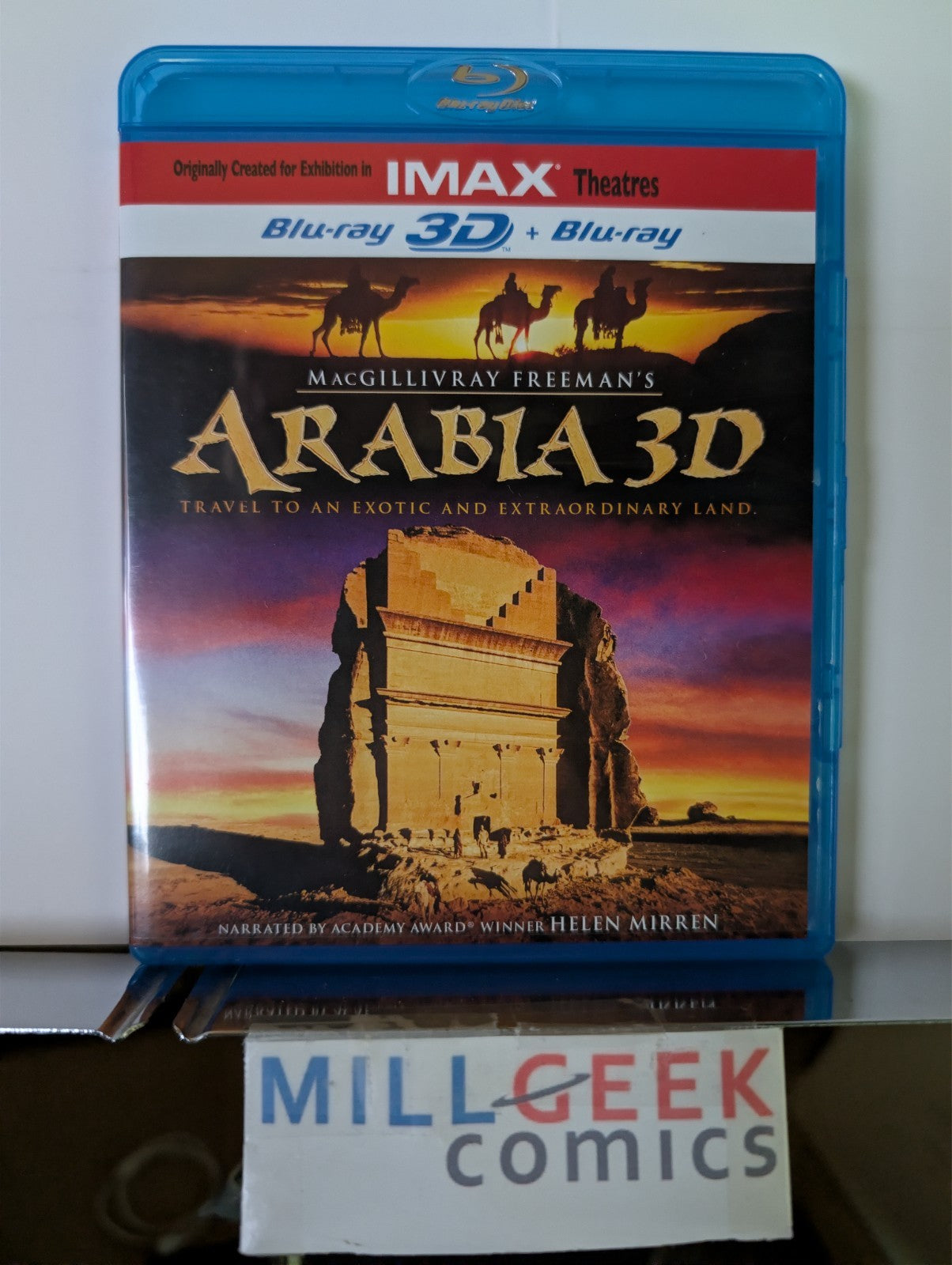Arabia 3D, IMAX Produced, Helen Mirren (Blu-Ray) -JD