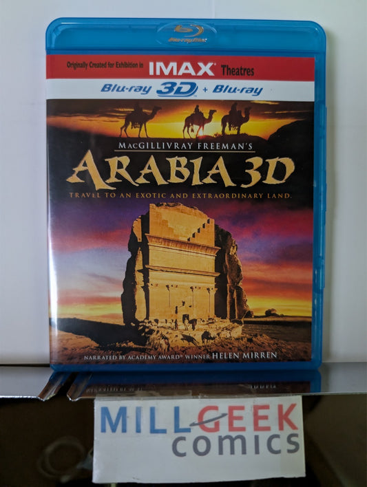 Arabia 3D, IMAX Produced, Helen Mirren (Blu-Ray) -JD