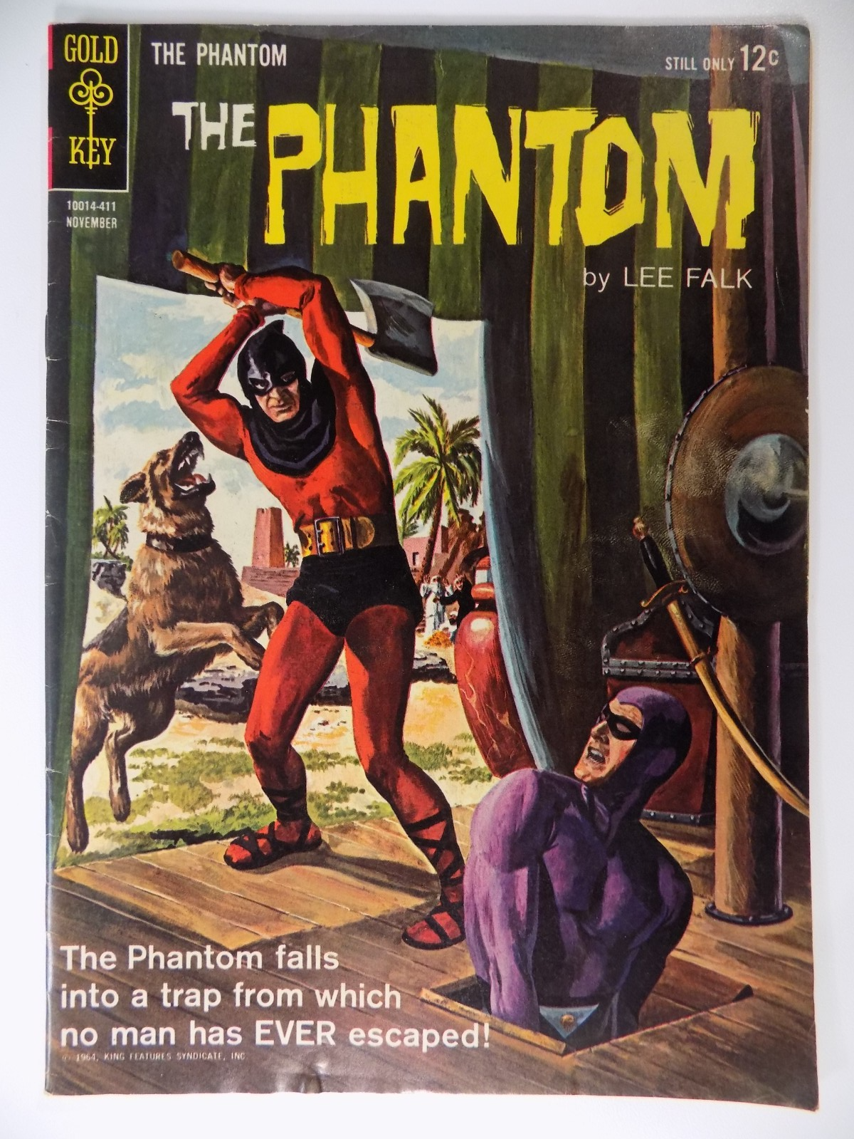 Phantom #9 Gold Key Comic November 1964 Fine/Very Fine
