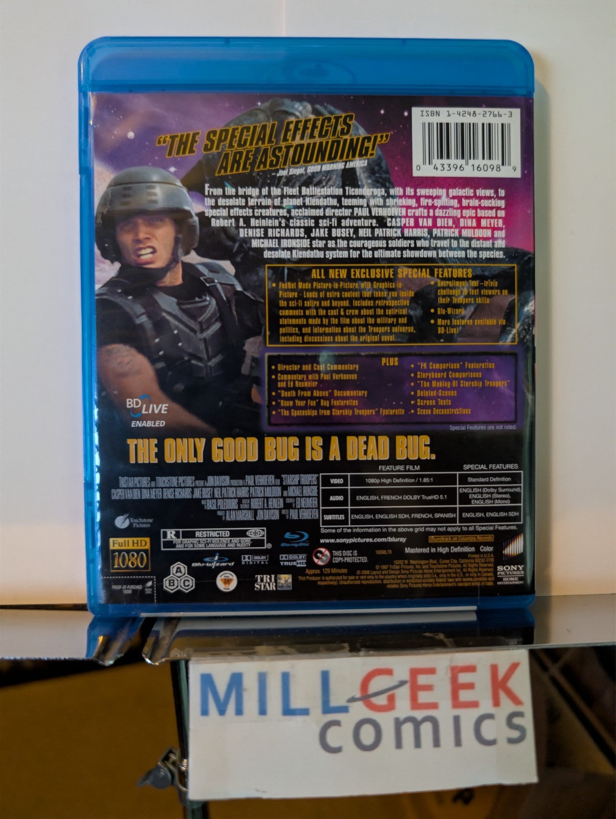 Live Die Repeat: Edge of Tomorrow / Starship Troopers, 2 Movies (Blu-Ray)-JD