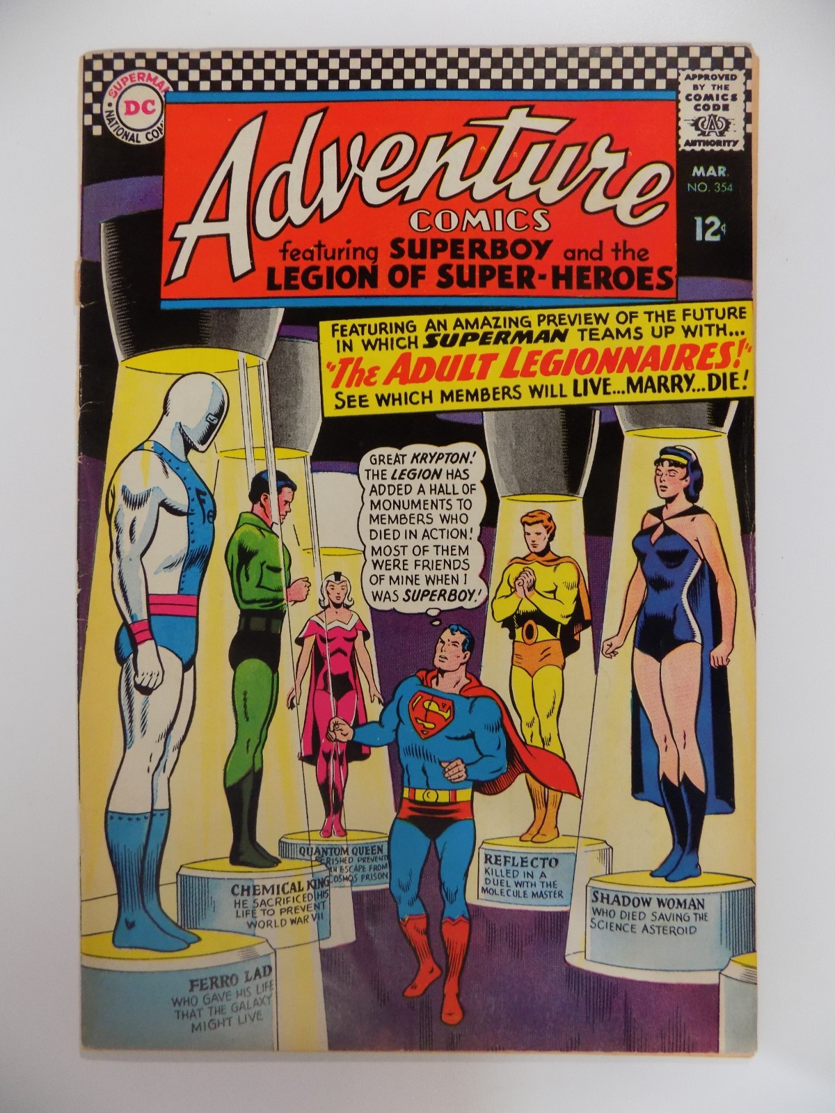 Adventure Comics #354 DC Comics Very Good+ March 1967