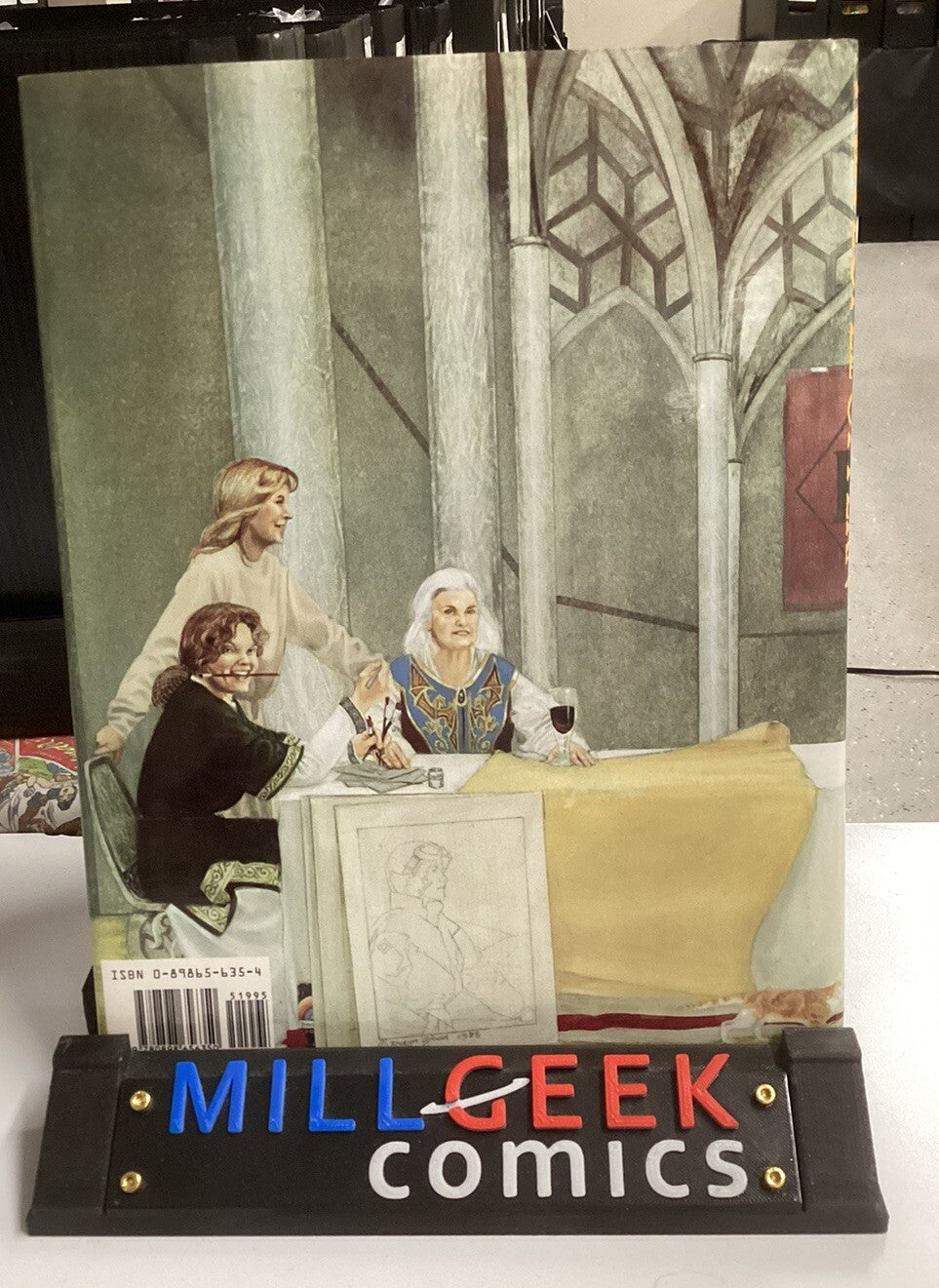 The People Of Pern Anne McCaffery Robin Wood Hardcover, Dust Jacket, Autographed