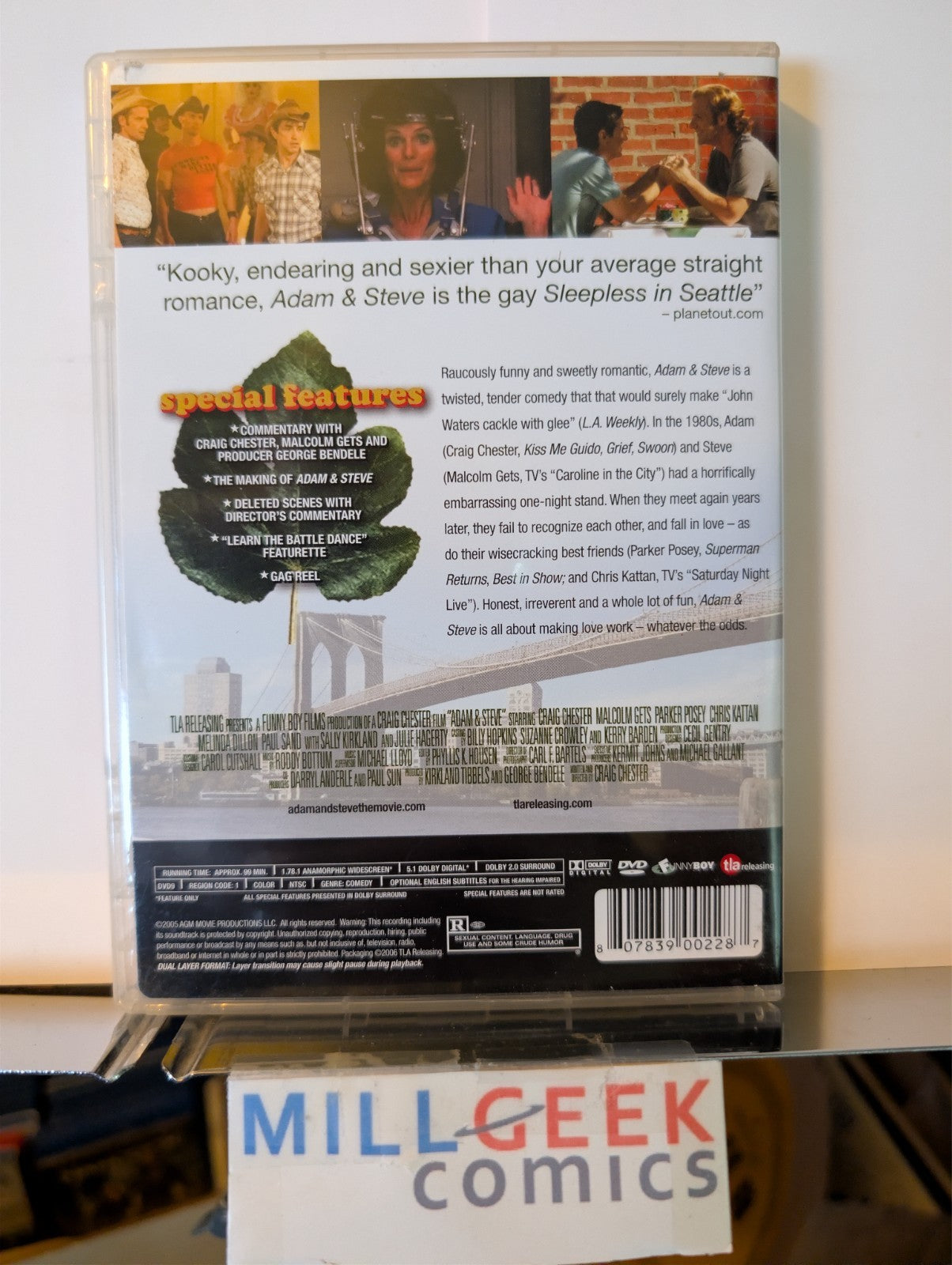 Adam & Steve / Little Nicky, 2 Movie Set (DVD) -JD