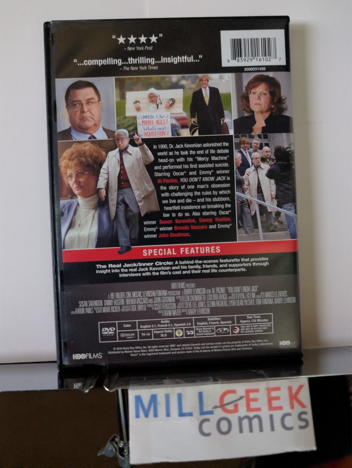 Commissioner of Sewers / You Don't Know Jack, 2 Movie Set (DVD) Like New -JD