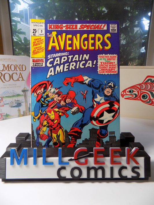 Avengers King-Size Special! #3 Marvel Comic September 1969 Very Fine+