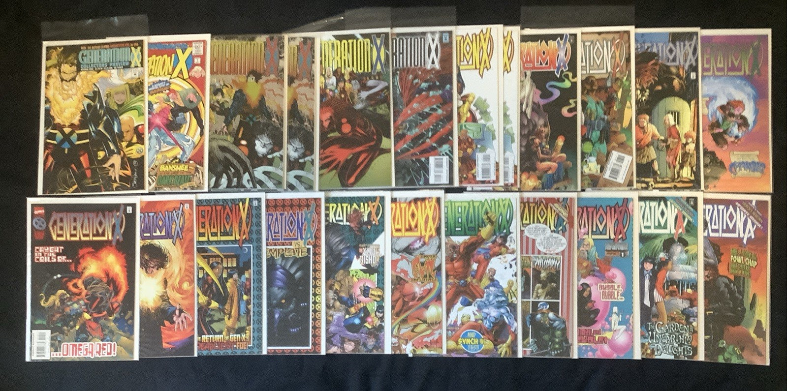 Generation X #1-42 (Missing #4) + #-1 + Preview + Holiday Special Comic Lot