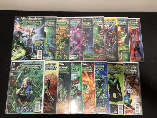 Green Lantern #20-35 + Annual #2 NEW 52 Jessica Cruz cameo Red Lantern Supergirl