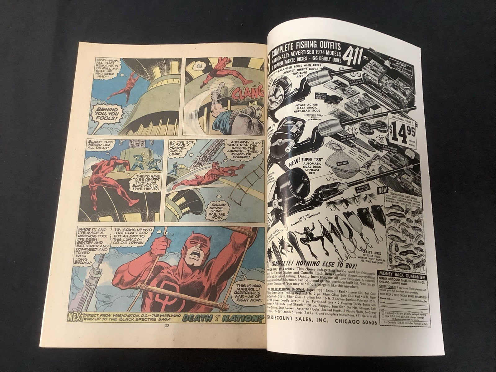 Daredevil #111 (Marvel Comics July 1974) F/VF (7.0) 1st App Silver Samurai