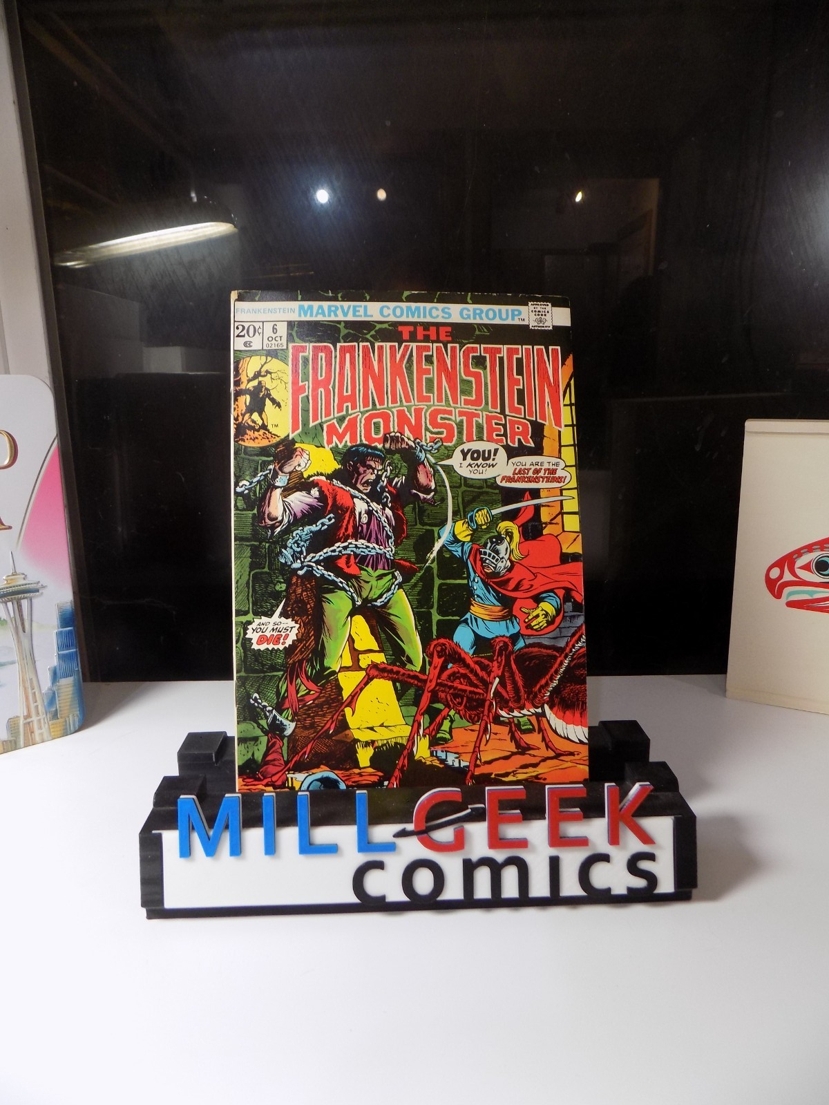 Frankenstein Monster #6 Marvel Comic October 1973 Very Fine