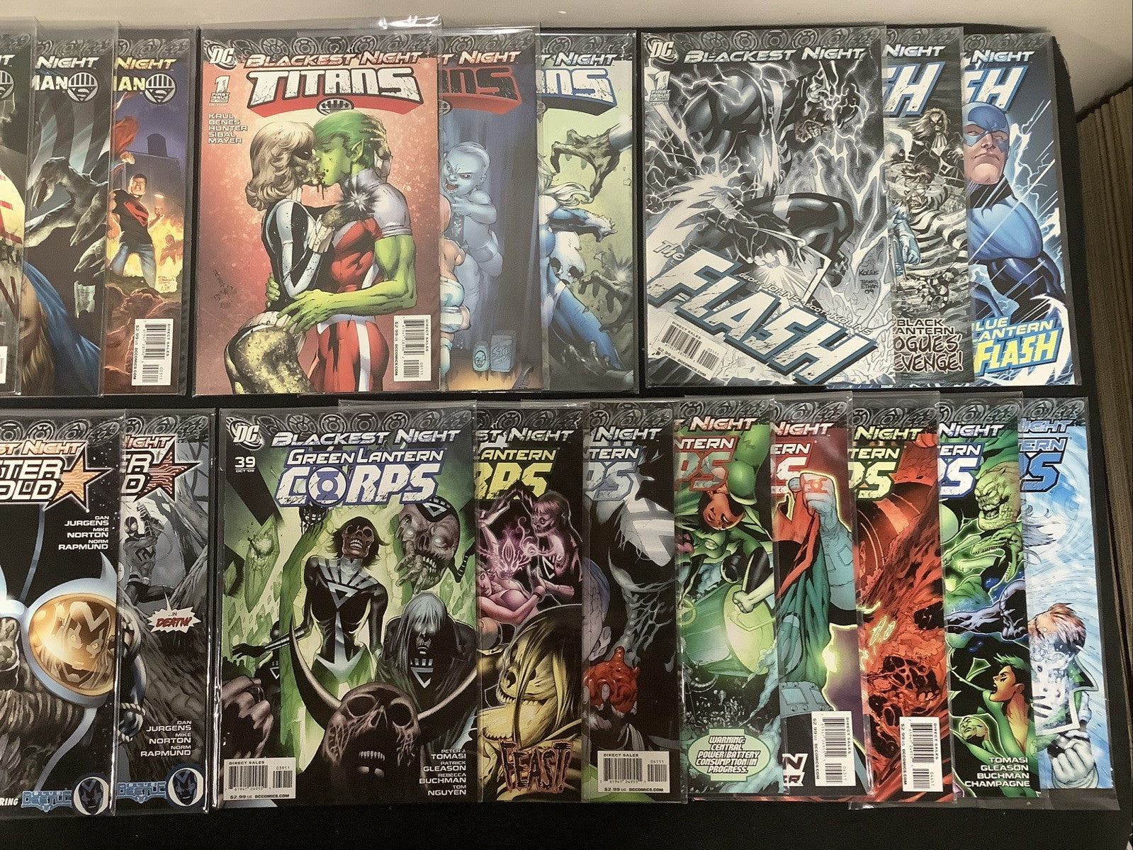Blackest Night Comic Bundle: See Description And Photos, 46 Comics Total! DC
