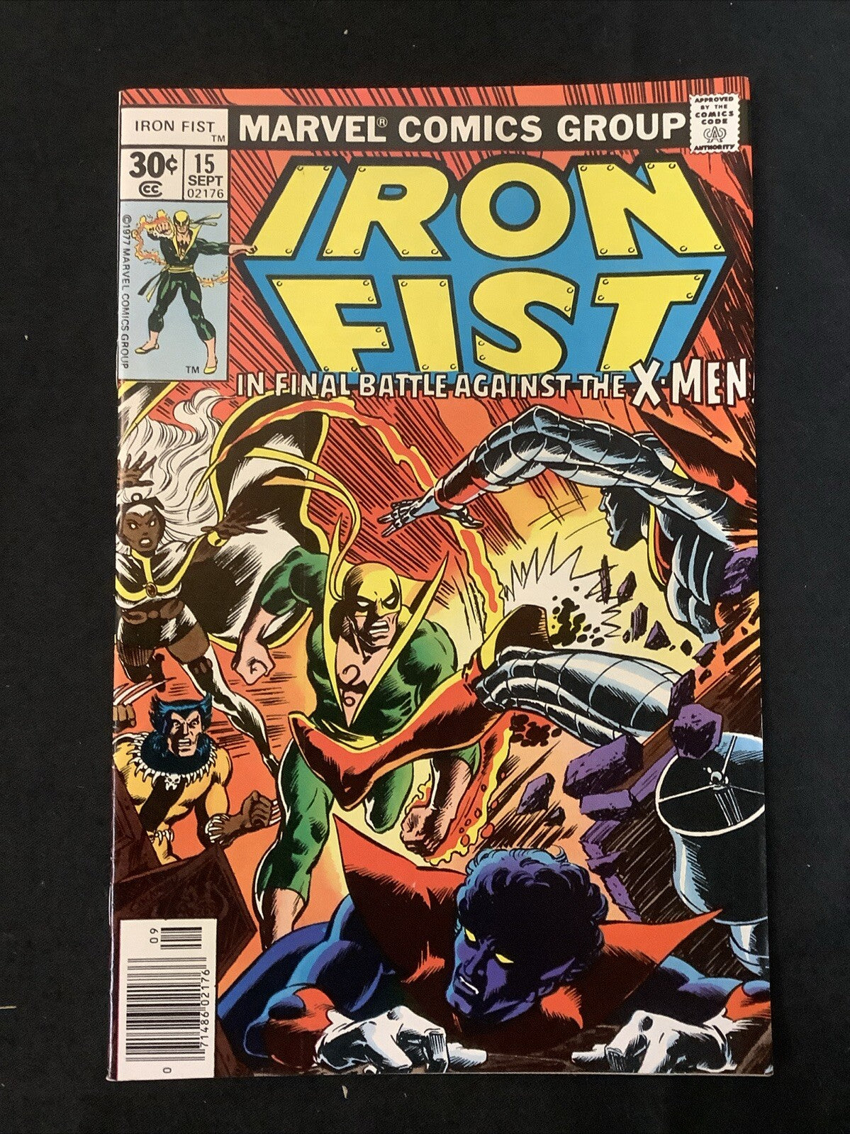 Iron Fist #15 (1977) VF (8.0) Claremont/Byrne (2nd Time On X-Men) 1st Bushmaster