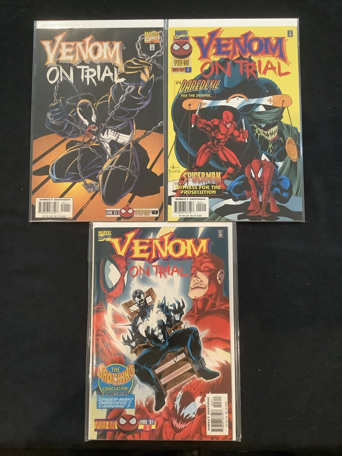Venom Comic Bundle: The Madness, The Mace, The Hunted, On Trial, 12 Comics Total
