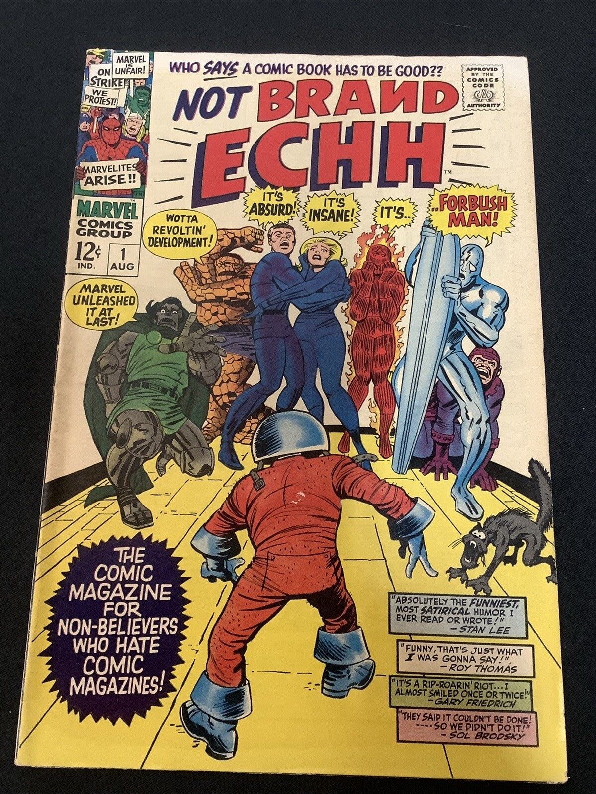 Not Brand Echh #1 (Marvel Comics August 1967) F/VF (7.0) A Day Of Blunder