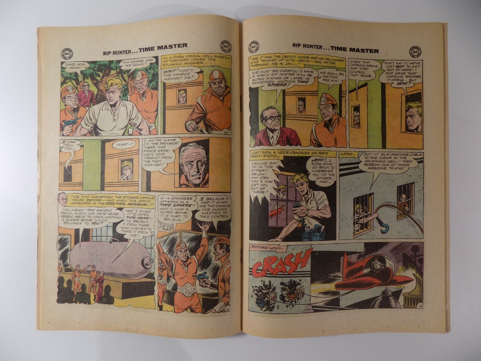 Rip Hunter Time Master #14 DC Comic June 1963 Fine+