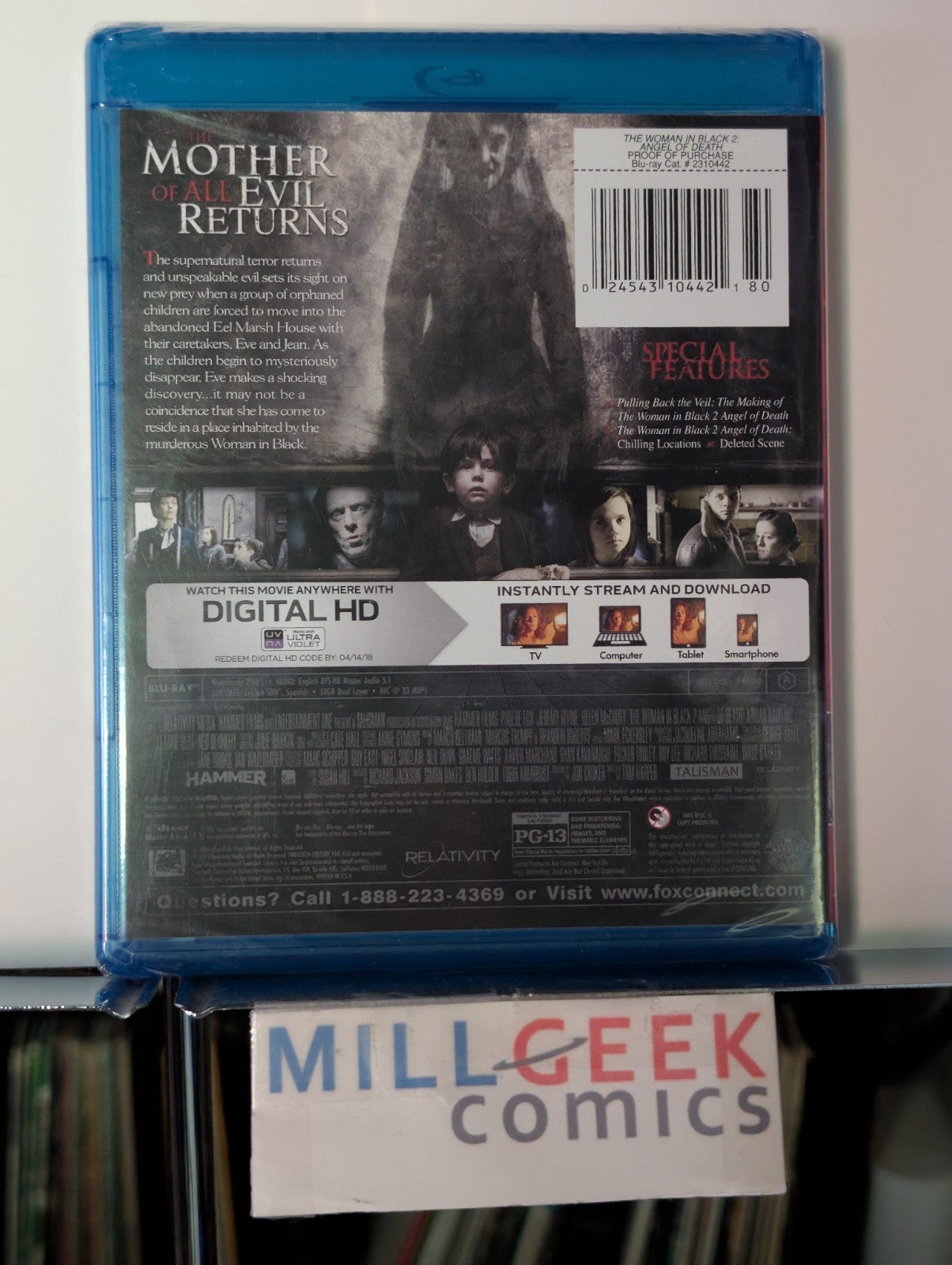 The Woman in Black 2: Angel of Death - Phoebe Fox  (Blu-ray) -JD