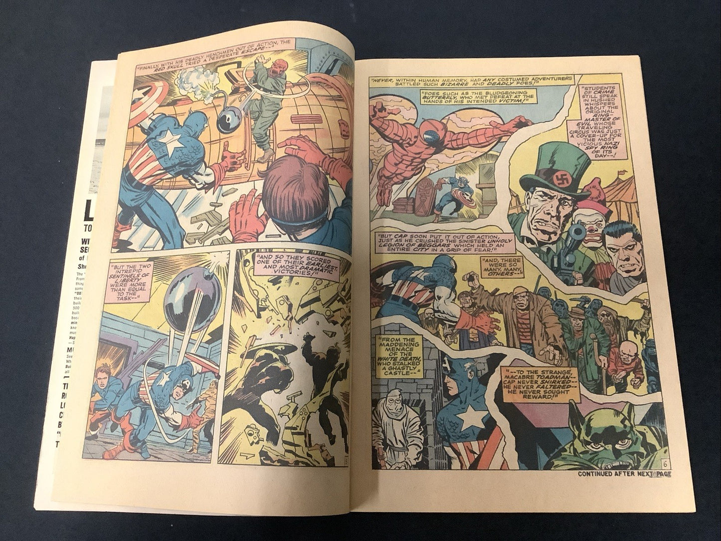 Captain America #112 (Marvel Comics April 1969) Fine (6.0) Stan Lee/Jack Kirby