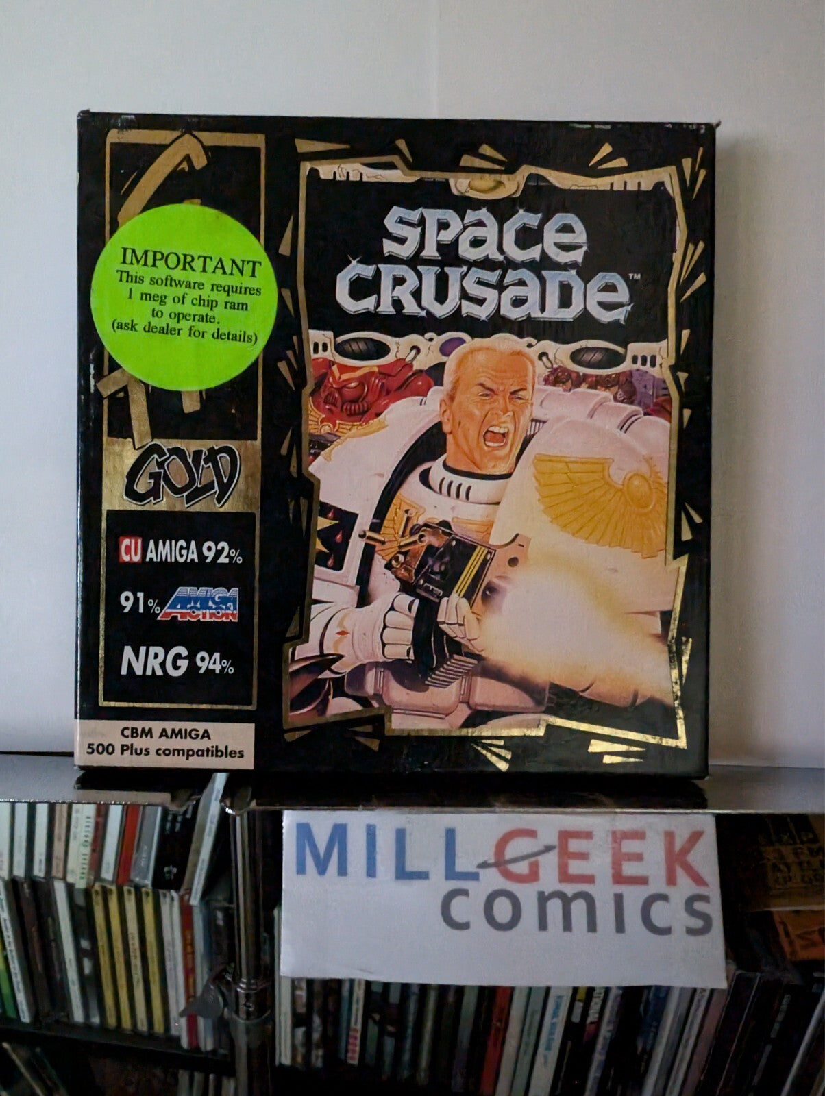 Space Crusade, Amiga Box Only JD
