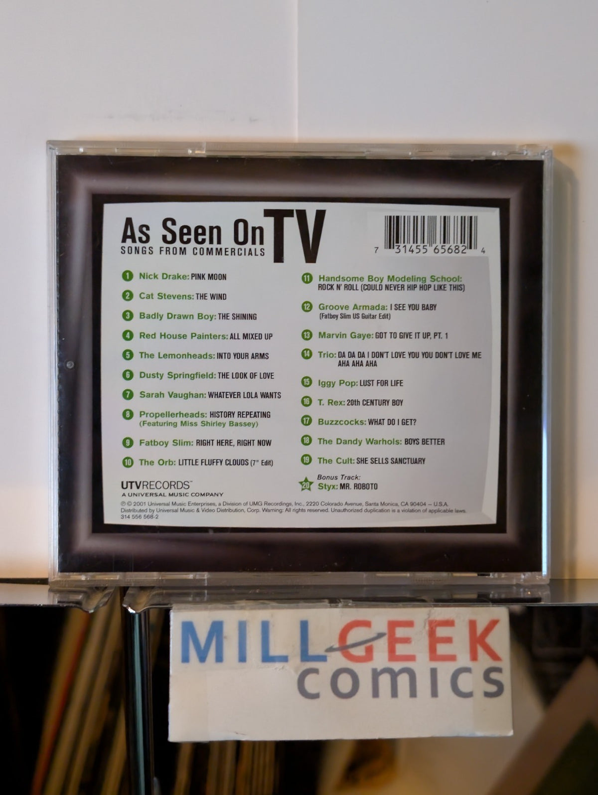 As Soon on TV: Songs from Commercials (CD 2001) Like New -JD