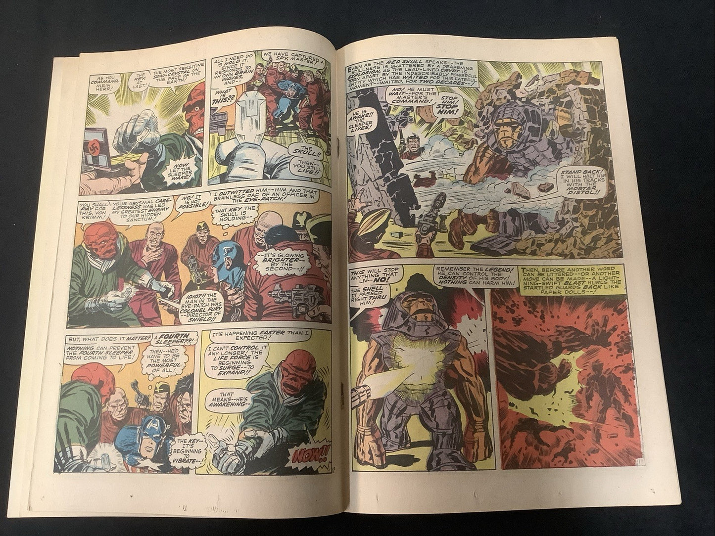 Captain America #101 (Marvel Comics May 1968) VF (8.0) When Wakes The Sleeper