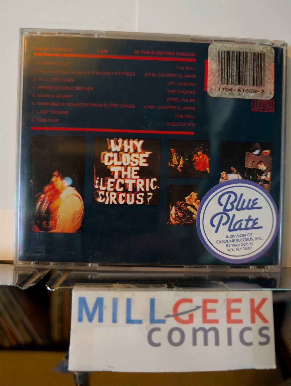 Short Circuit, Live at the Electric Circus -JD