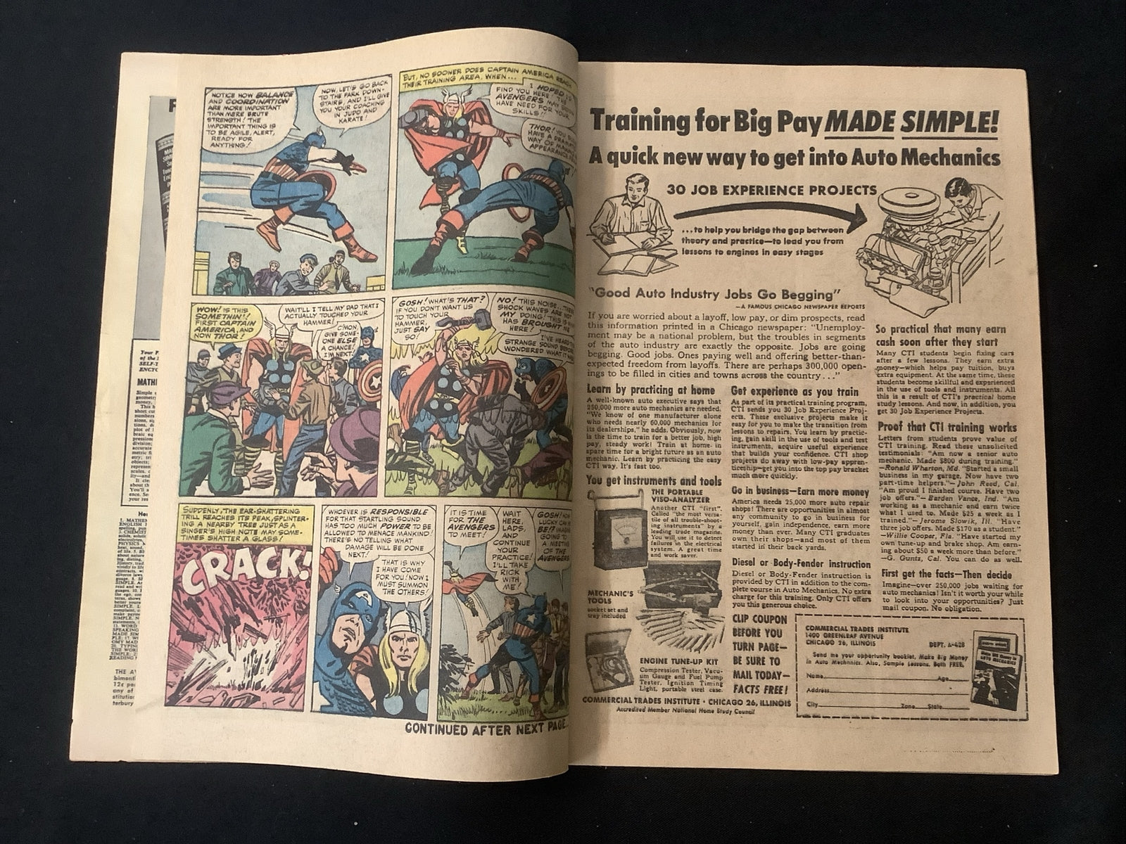 Avengers #5 (1964) G/VG (3.0) Stan Lee/Jack Kirby, Invasion Of The Lava Men