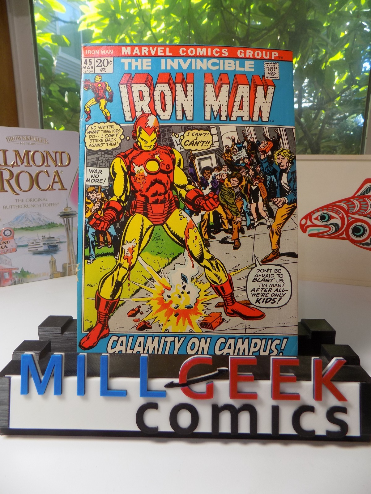 Iron Man #45 Marvel Comic March 1972 Fine/Very Fine
