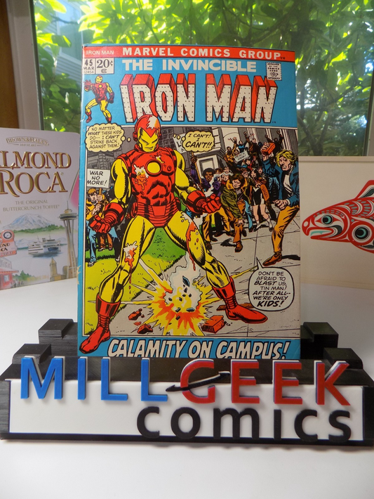 Iron Man #45 Marvel Comic March 1972 Fine/Very Fine