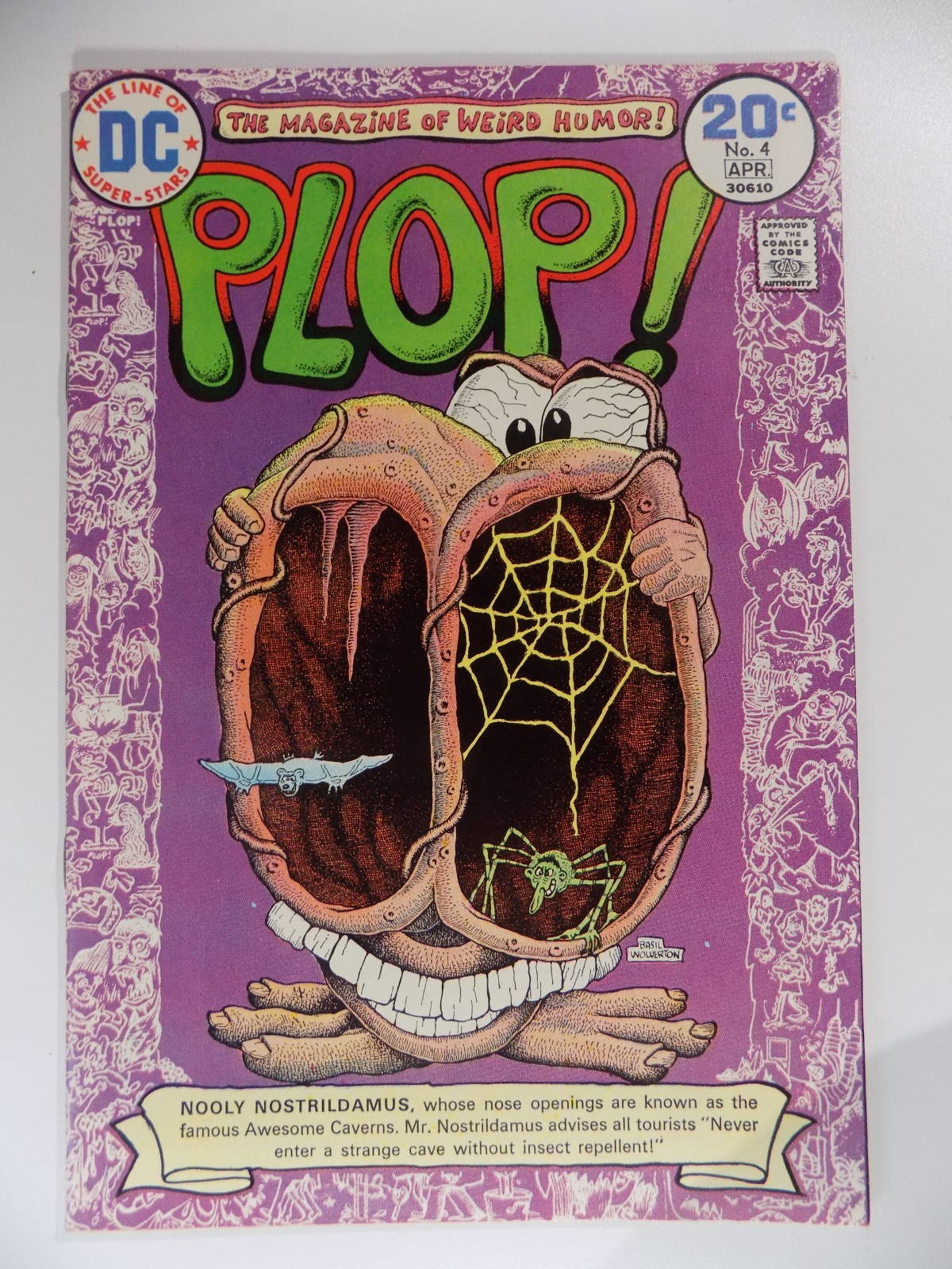 Plop! #4 DC Comic April 1974 Very Fine+