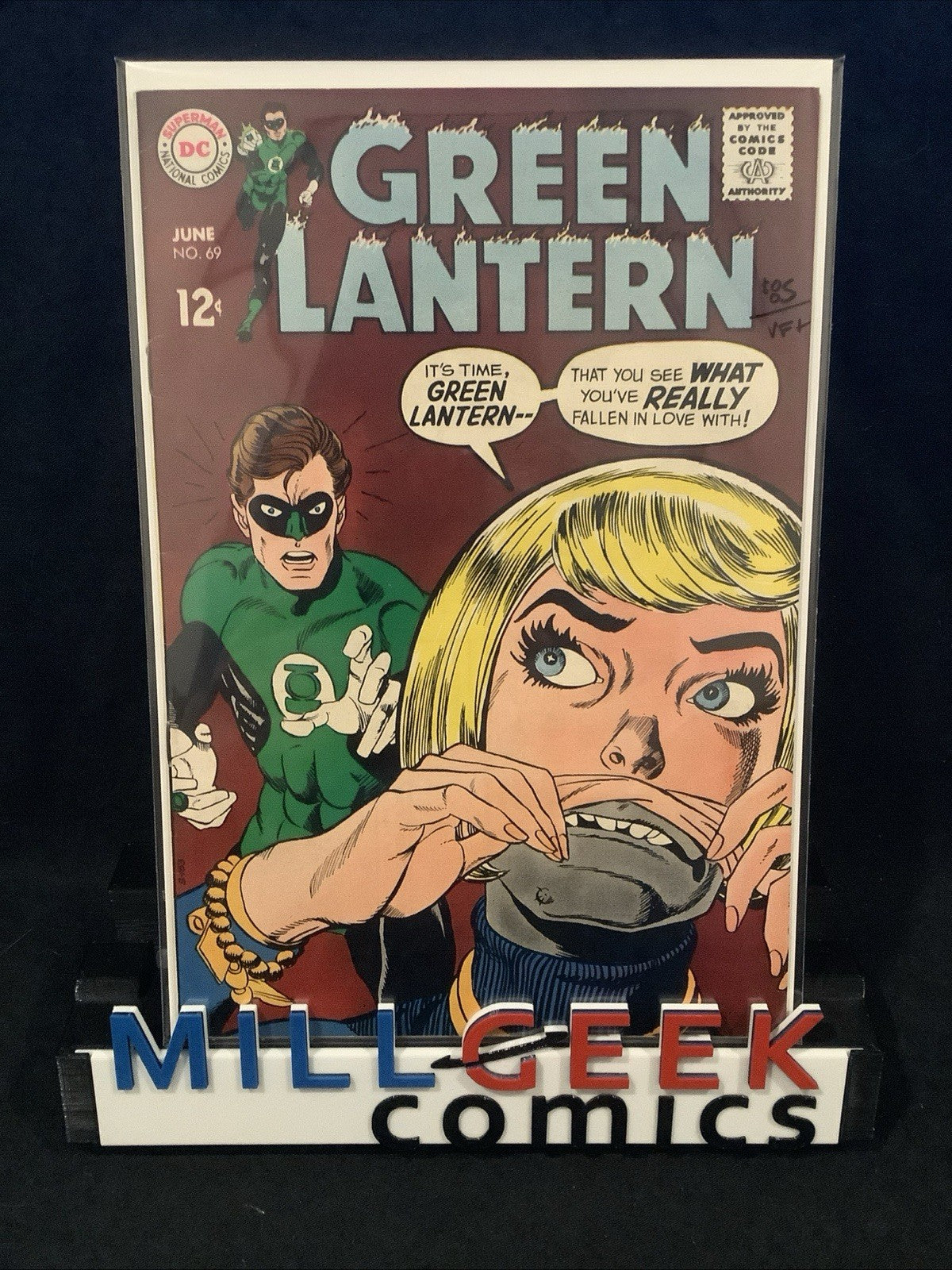 Green Lantern #69 (DC Comics June 1969) VF+ (8.5) Gil Kane