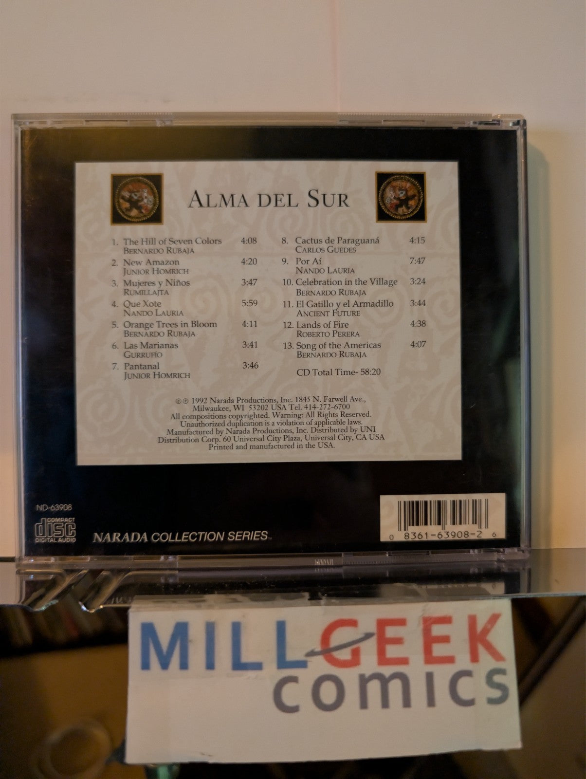Music from the Andes, 4 CD Lot -JD