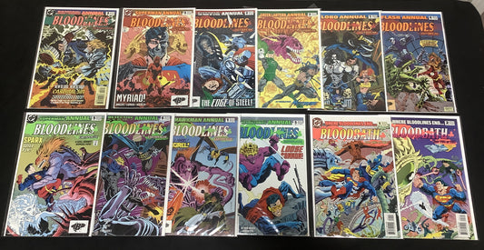 Bloodlines DC Comics Bundle, See Picture For Details, New Bloods