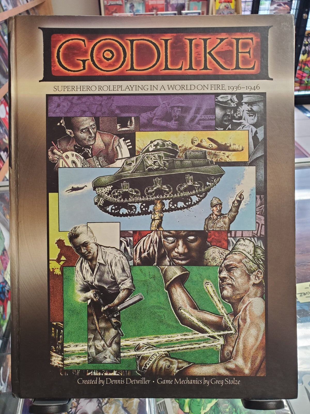 Godlike WW2 Superhero TTRPG Pagan Publishing Hobgoblynn Press