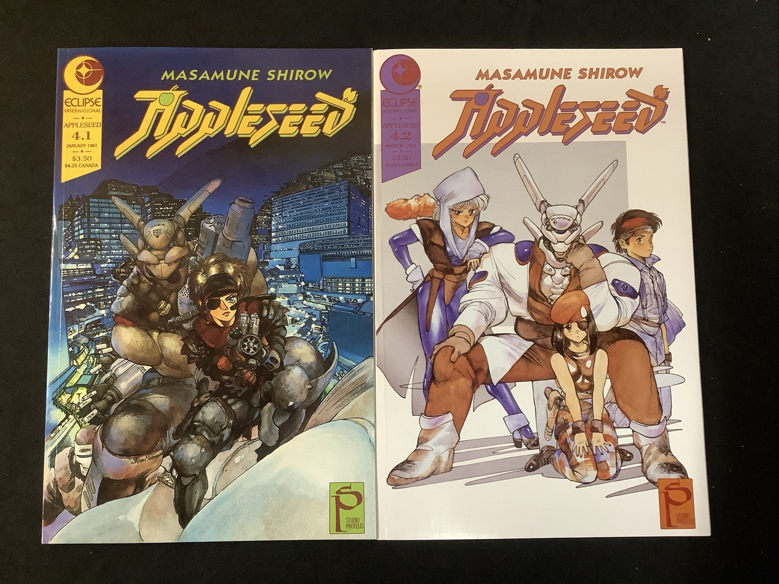 Appleseed Bundle: Vol.1 #1-5, Vol.2 #1-5, Vol.3 #1-5, Vol. #1-2, 17 Comics Total