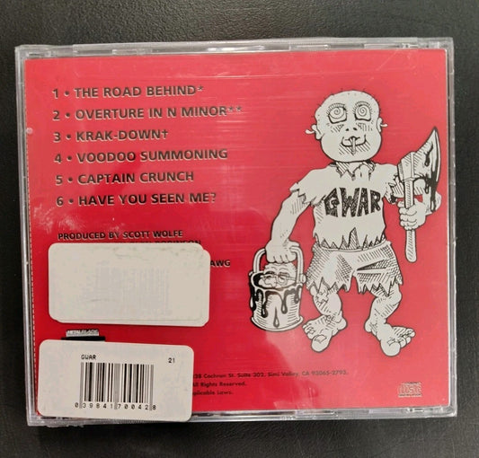 GWAR: the road behind METAL BLADE CD Sealed JD