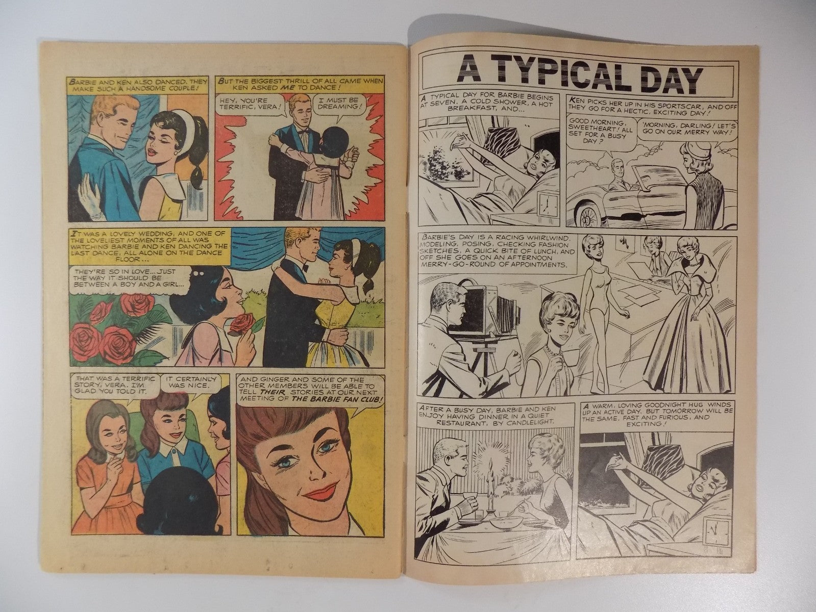 Barbie and Ken #4 Dell Comic Aug-Oct 1963 Fine+