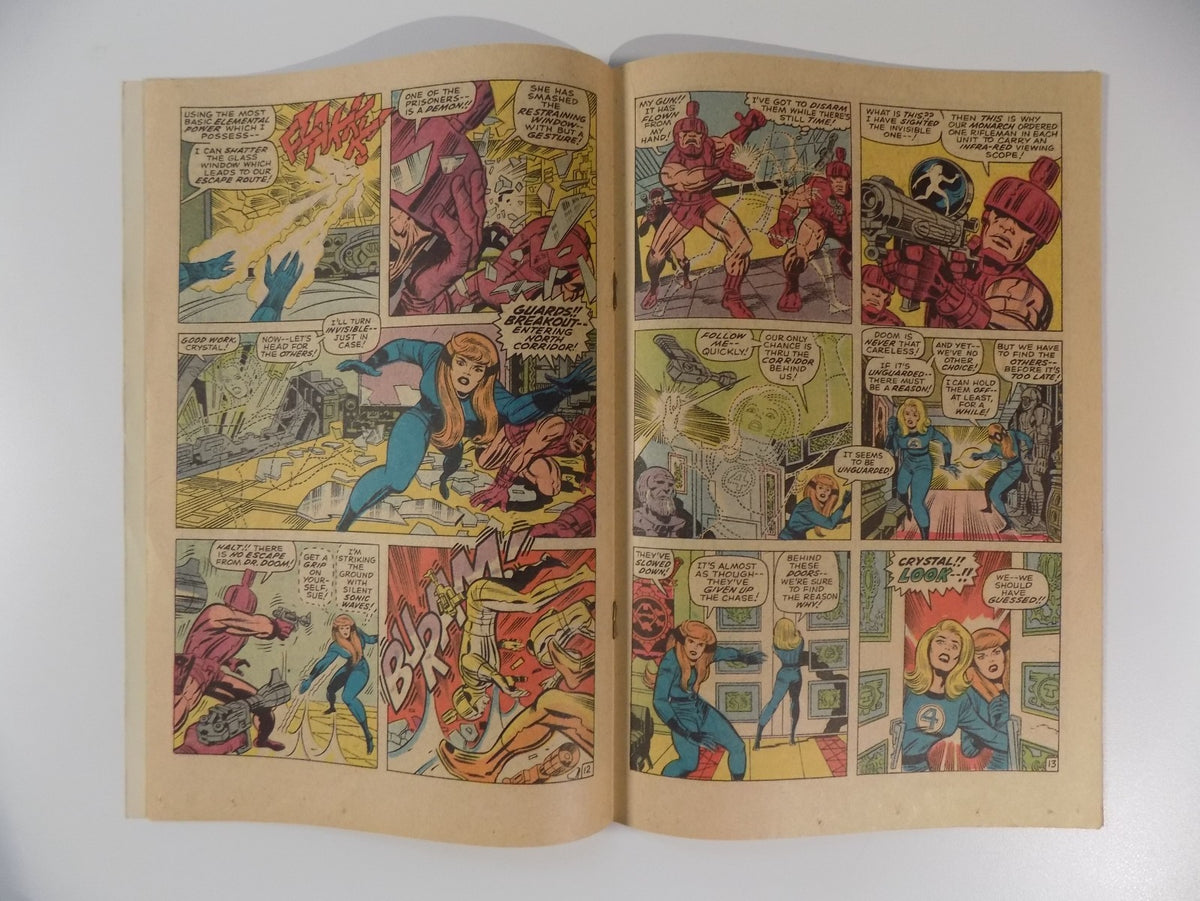 Fantastic Four #87 Marvel Comic June 1969 Very Fine
