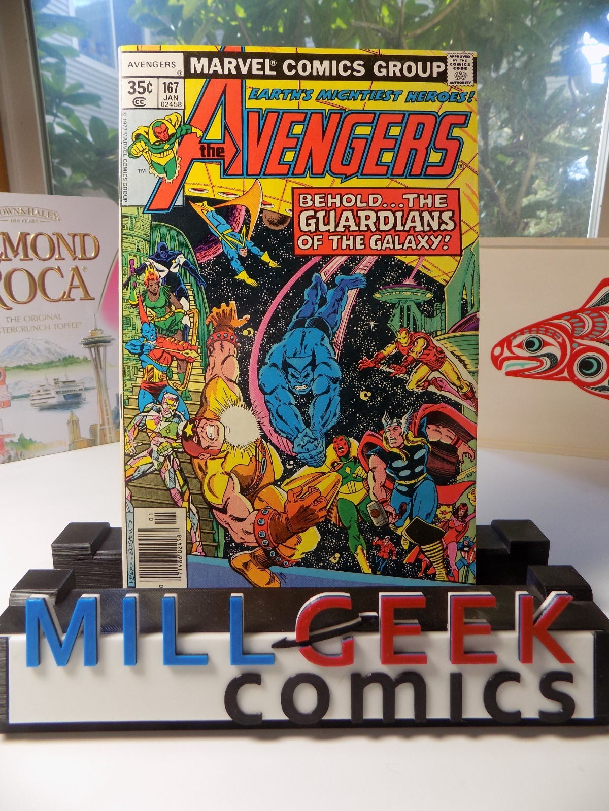 Avengers #167 Marvel Comic January 1978 Very Fine