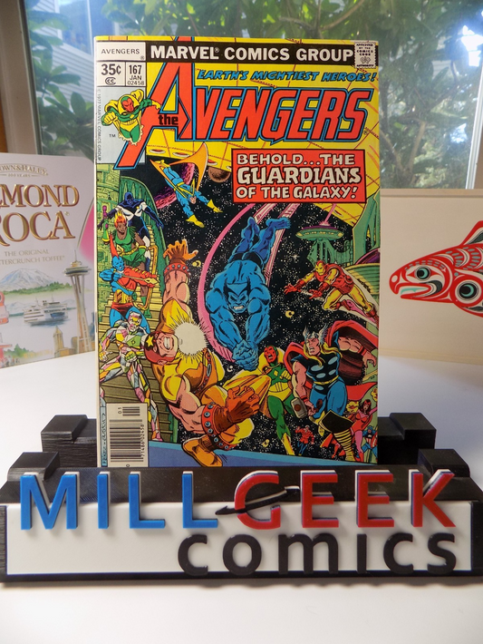 Avengers #167 Marvel Comic January 1978 Very Fine