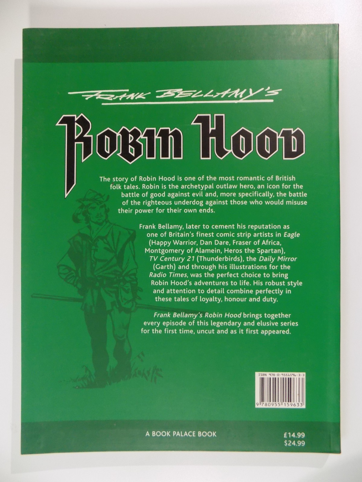 Frank Bellamy's Robin Hood The Complete Adventures Book Palace