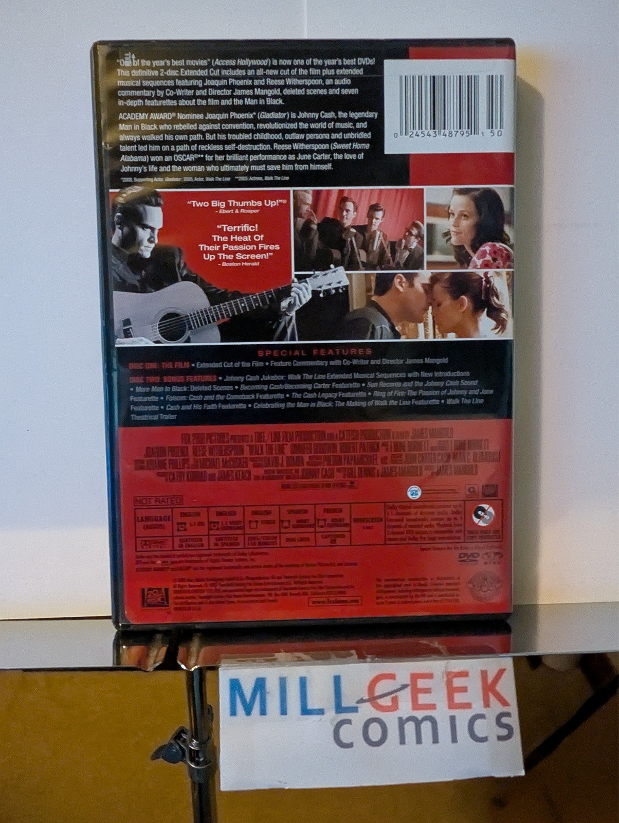 Walk the Line / Ray, 2 Movie Set (DVD) Like New -JD