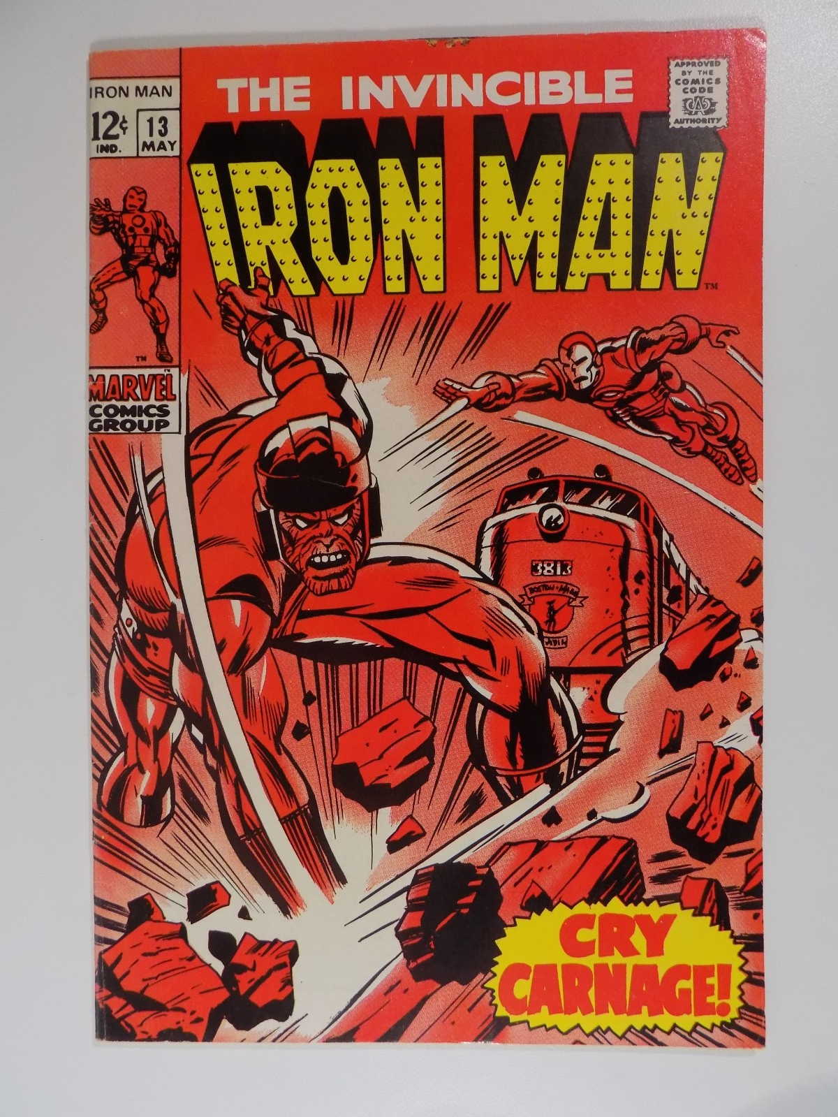 Iron Man #13 Marvel Comic May 1969 Very Fine-