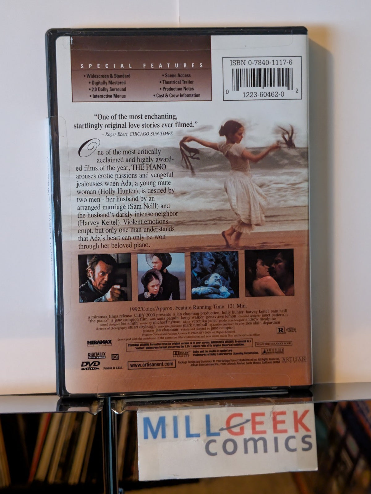 Girl With the Pearl Earring / The Piano, 2 Award Winning Films (DVD) -JD