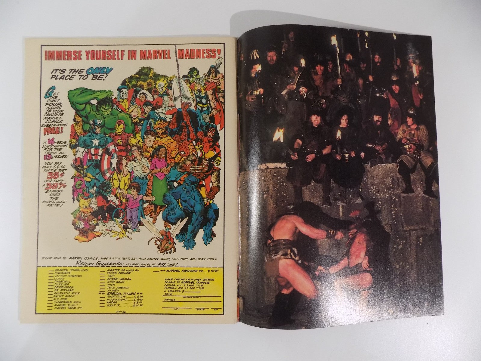 Marvel Super Special Magazine #21 Conan the Barbarian 1982 Very Fine