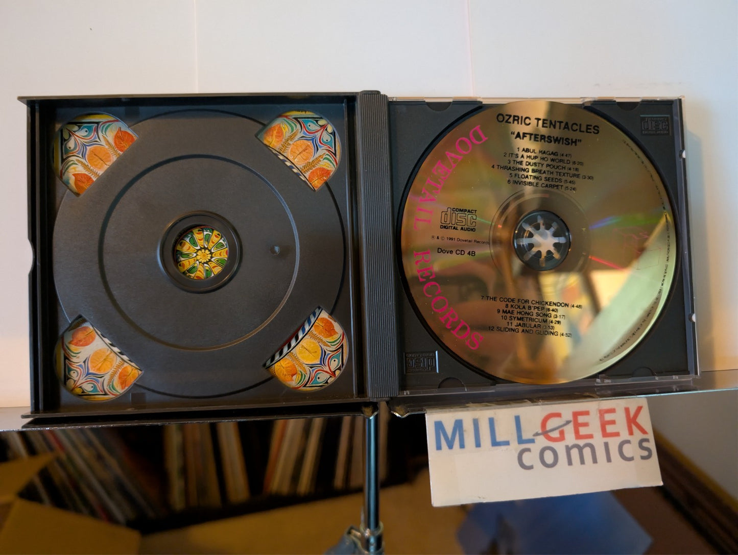 Ozric Tentacles – Afterswish, 2 CD Compilation, Like New -JD