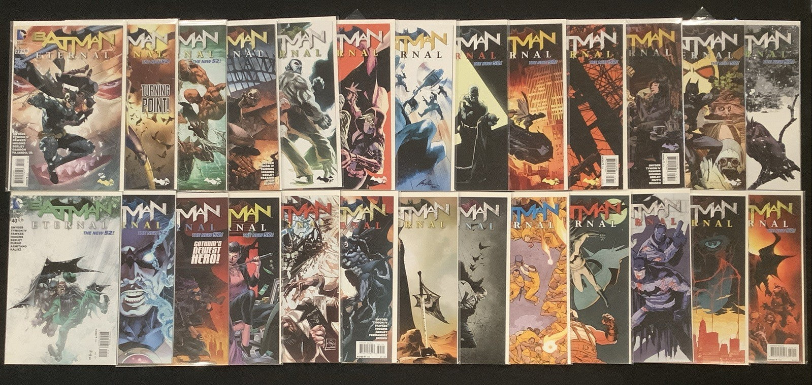 Batman Eternal #1-52 Complete Comic Series, DC Comics, Scott Snyder, 2015