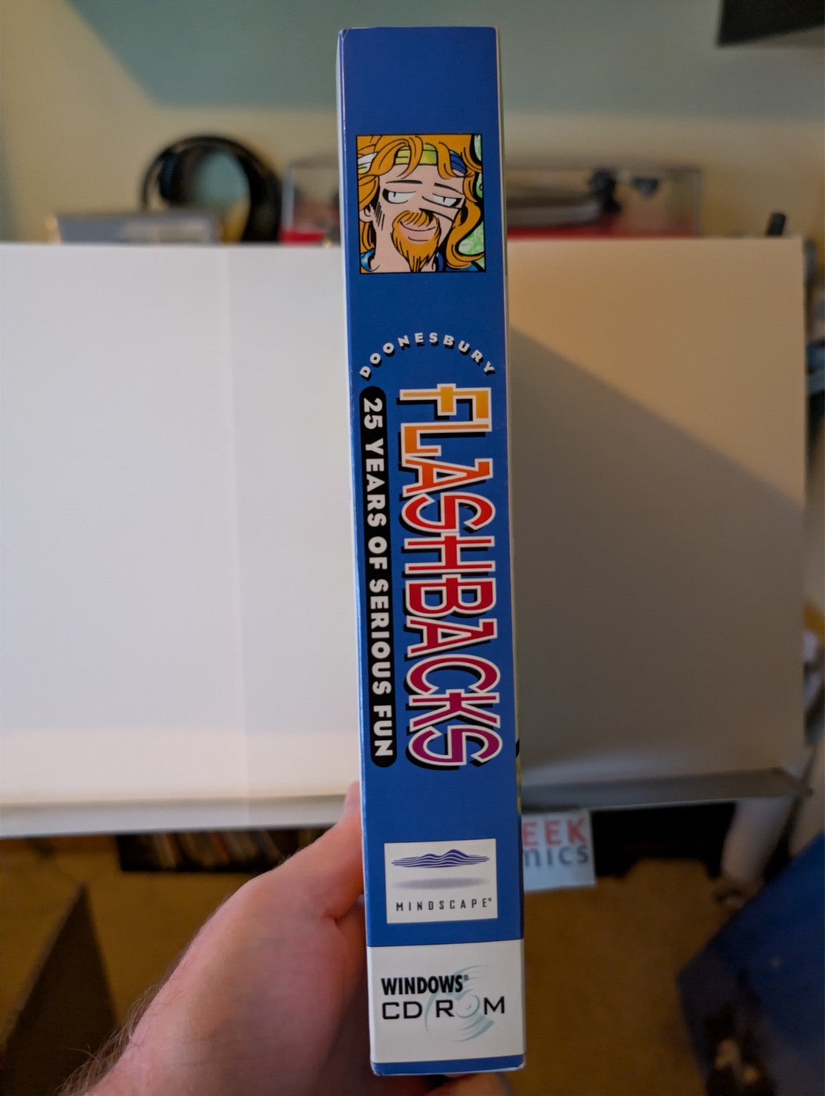 Doonesbury Flashbacks: 25 Years of Serious Fun PC CD-ROM -JD