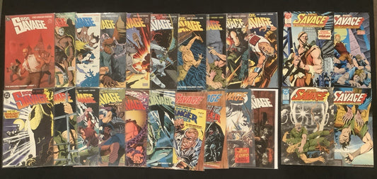 Doc Savage Comic Bundle: Vol 1 #1-4 + Vol 2 #1-19 & Annual #1, DC Comics