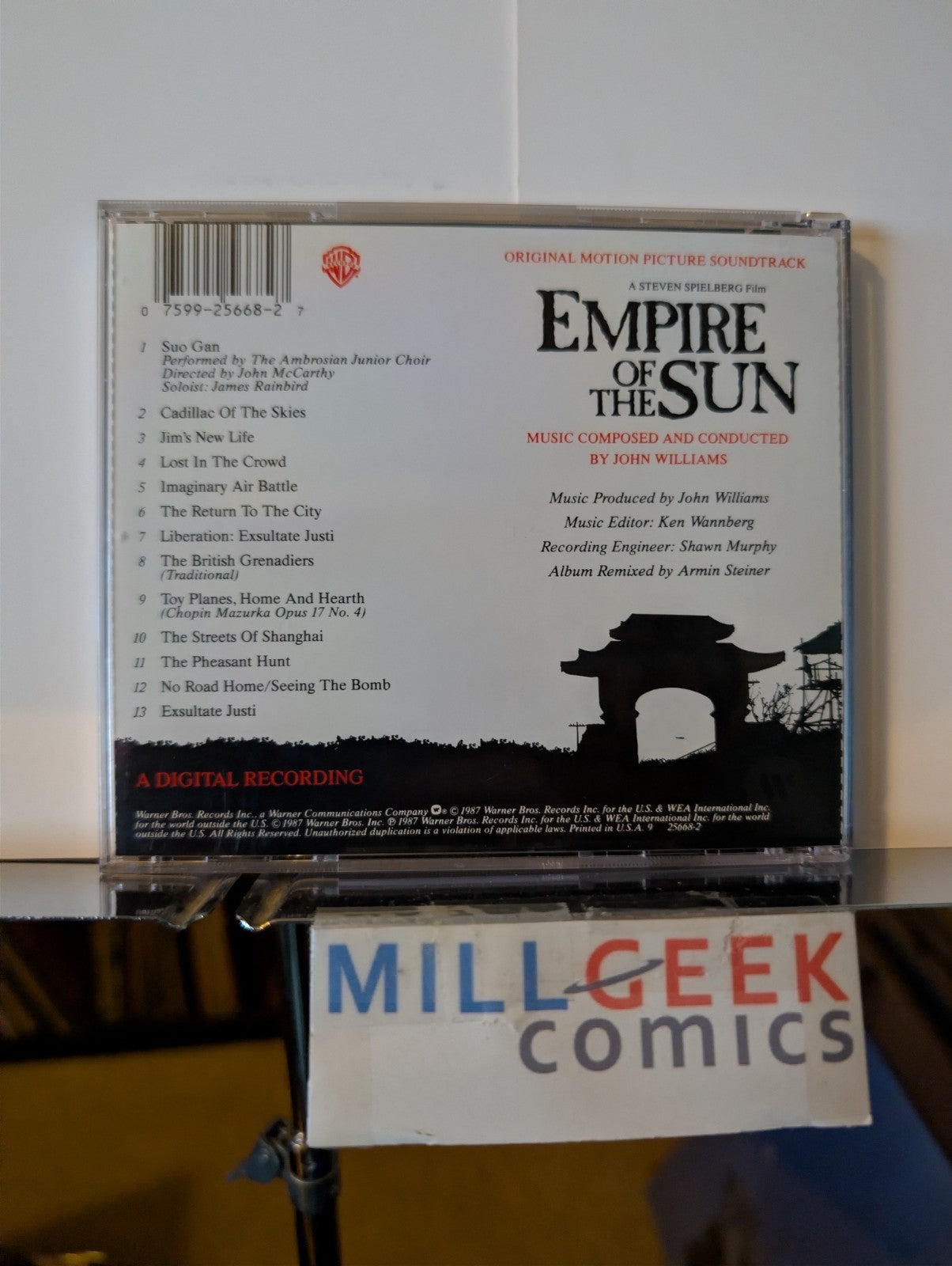 Soundtrack 5 CD Lot (Koyaanisqatsi, Patton, Thin Red Line, Dr Zhivago, more)-JD